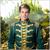 Emerald Captain Brown With Highlights Adult Costume Wig