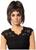Lydia Dark Brown Adult Costume Wig