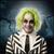 Trickster White & Green Adult Costume Wig