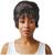 Black Retro Beehive Adult Costume Wig | One Size