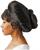 Black Retro Beehive Adult Costume Wig | One Size