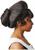 Black Retro Beehive Adult Costume Wig | One Size