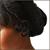 Black Retro Beehive Adult Costume Wig | One Size