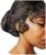 Black Retro Beehive Adult Costume Wig | One Size