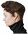 Brown Frankenstein Adult Costume Wig With Metal Studs | One Size