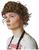 Brown Yes Chef Adult Costume Wig | One Size