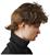 Light Brown Biker Boy Adult Costume Wig | One Size