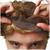 Light Brown Biker Boy Adult Costume Wig | One Size