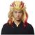 Fire Power Yellow & Red Adult Costume Anime Wig