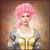 Marie Antoinette Pink Adult Costume Wig