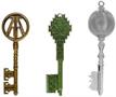 Keys: Ready Player One- 3PK- Green, Clear, Copper