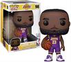 LA Lakers Funko NBA POP 10 Inch Vinyl Figure | LeBron James (Purple Jersey)