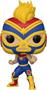 Marvel Luchadores Funko POP Vinyl Figure | Captain Marvel