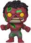 Marvel Funko POP Vinyl Figure | Zombie Red Hulk