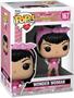 DC Comics Funko POP Vinyl Figure | Breast Cancer Awareness Bombshell Wonder Woman