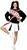 Spartan Cheerleader Female Adult Costume