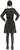 Med Lrg Creepy Coed Adult Costume
