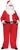 Fat Santa Adult Costume | One Size Fits Most