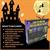 Mega 24 Foot Light-Up 210 LED Yard Web Halloween Decor