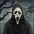Scream Ghost Face Aged Deluxe Adult Costume Mask