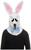Scream Ghost Face Easter Bunny Adult Costume Mask