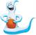 Ghost 34 Inch Inflatable Pumpkin Holder