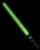 Light-Up 28 Inch Retractable Space Sword Costume Accessory | Lights Up Blue, Red and Green