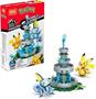 Pokemon Mega Construx 124 Piece Building Set | Pikachu vs Sobble