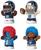 Tennessee Titans 4-Piece NFL Little People Collector Set