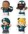 Philadelphia Eagles 4-Piece NFL Little People Collector Set