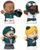 Philadelphia Eagles 4-Piece NFL Little People Collector Set