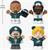 Philadelphia Eagles 4-Piece NFL Little People Collector Set