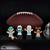 Miami Dolphins 4-Piece NFL Little People Collector Set