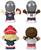 New England Patriots 4-Piece NFL Little People Collector Set