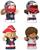 New England Patriots 4-Piece NFL Little People Collector Set