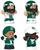 New York Jets 4-Piece NFL Little People Collector Set