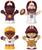 Washington Commanders 4-Piece NFL Little People Collector Set