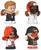 Cincinnati Bengals 4-Piece NFL Little People Collector Set