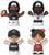 Chicago Bears 4-Piece NFL Little People Collector Set