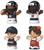 Chicago Bears 4-Piece NFL Little People Collector Set