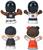 Chicago Bears 4-Piece NFL Little People Collector Set