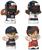 Chicago Bears 4-Piece NFL Little People Collector Set