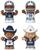 Dallas Cowboys 4-Piece NFL Little People Collector Set