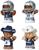 Dallas Cowboys 4-Piece NFL Little People Collector Set