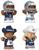 Dallas Cowboys 4-Piece NFL Little People Collector Set