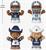 Dallas Cowboys 4-Piece NFL Little People Collector Set