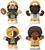 Green Bay Packers 4-Piece NFL Little People Collector Set