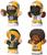 Green Bay Packers 4-Piece NFL Little People Collector Set