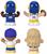 Los Angeles Rams 4-Piece NFL Little People Collector Set