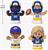 Los Angeles Rams 4-Piece NFL Little People Collector Set